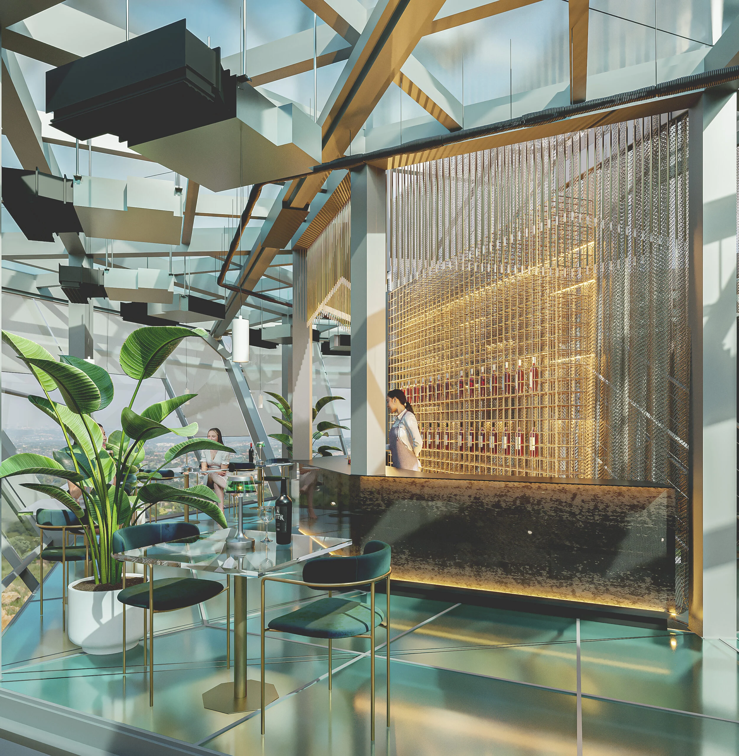 Shanidze.studio - Diamond Bridge - Interior Design