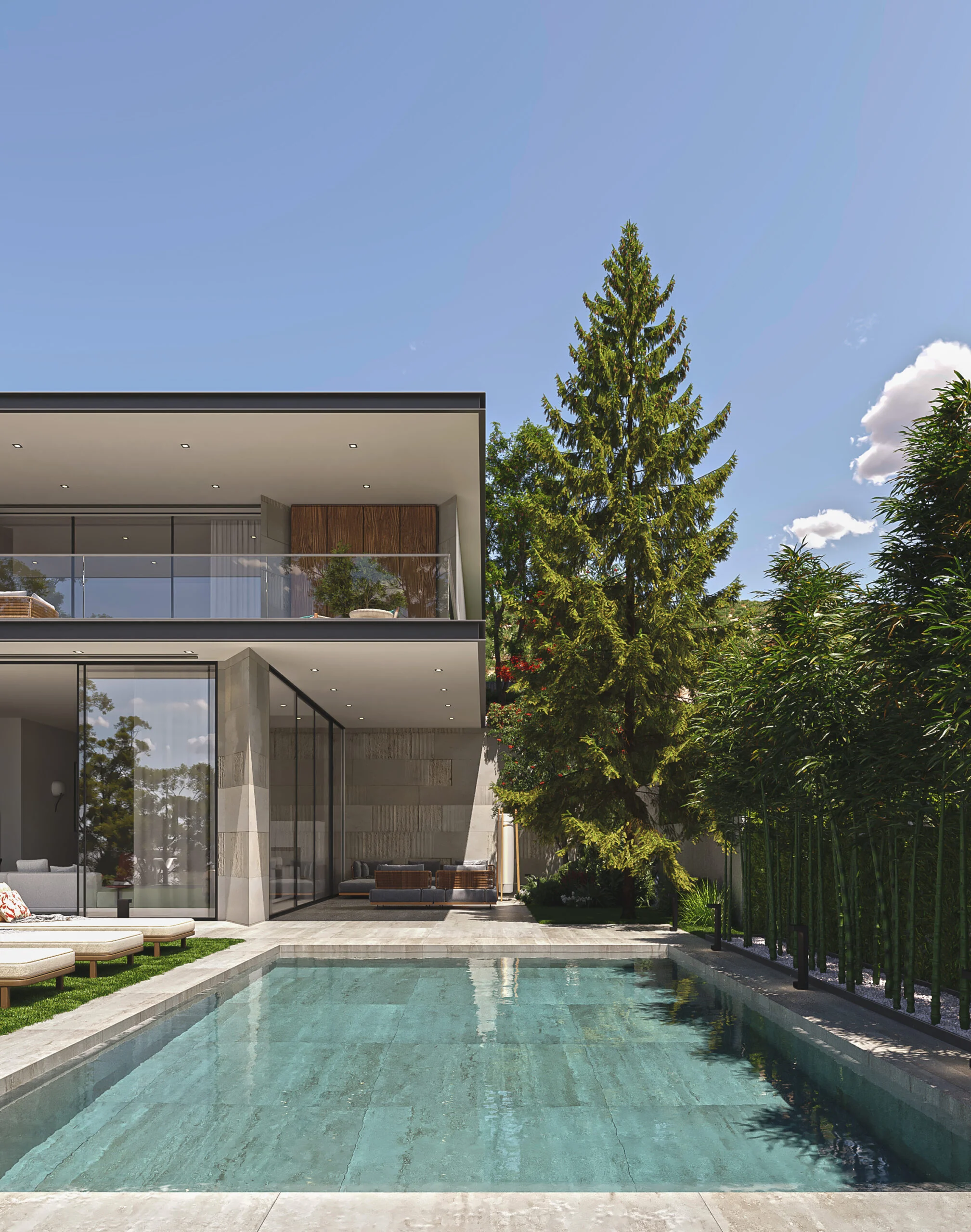 Shanidze.studio - Residential house on Lisi - Pool