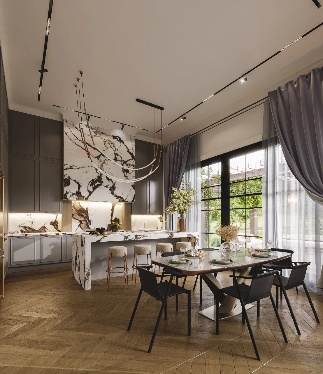 Shanidze.studio - Residential house - Kitchen